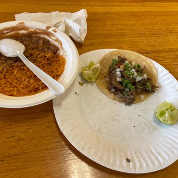 La Buena Taqueria - Asada, rice/beans. I ate the 2 milanesa and other asada too quickly lol - Mexican Near Me - Watsonville, California La Buena Taqueria - Asada, rice/beans. I ate the 2 milanesa and other asada too quickly lol - Mexican Near Me - Watsonville, California
