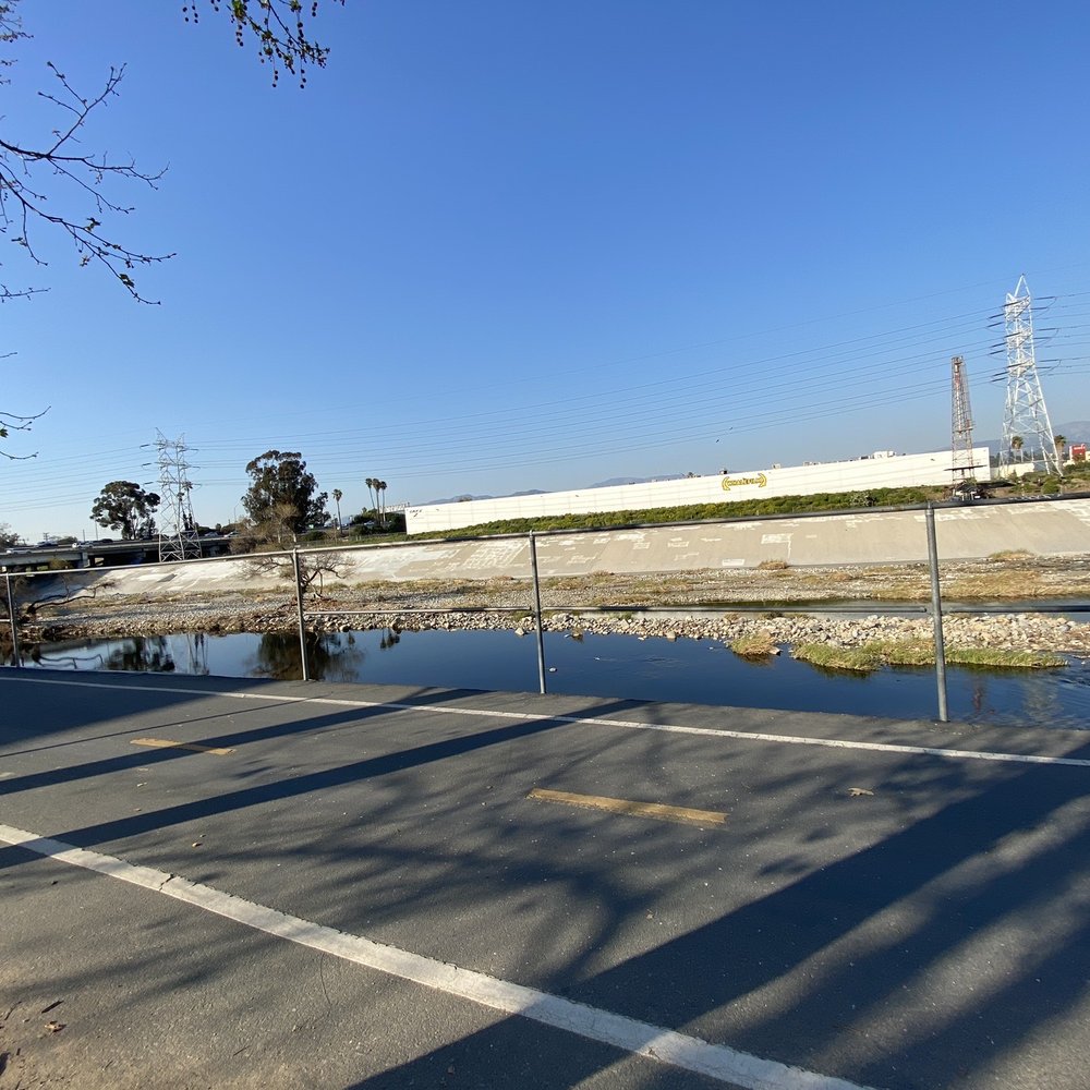 Lewis MacAdams Riverfront Park - The Los Angeles River (bike path) - Parks Near Me - Los Angeles, California