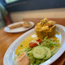 Mofongo Cafe - Coconut shrimp mofongo.