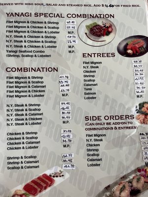 Menu photo 2 Yanagi Sushi & Grill Santa Maria, CA Menu photo 2 Yanagi Sushi & Grill Santa Maria, CA
