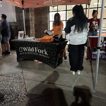 Yelp Event: Meat & Mingle at Wild Fork - Swag table - Yelp Events Near Me - Phoenix, Arizona Yelp Event: Meat & Mingle at Wild Fork - Swag table - Yelp Events Near Me - Phoenix, Arizona
