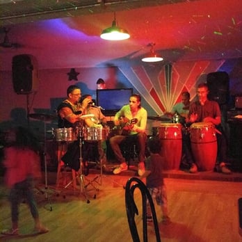 Cafe Teatro Oriente - Israel with his Christian-Timba band that played on Saturday night 10.31.15 - Cafeteria Near Me - Humacao, Puerto Rico