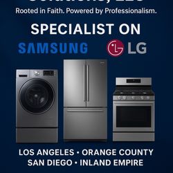 Appliances he can repair, install, etc