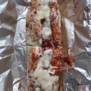 Joey's Pizza - 12" inch huge Eggplant Parmigiana Sandwich - Pizza Near Me - Fountain Valley, California Joey's Pizza - 12" inch huge Eggplant Parmigiana Sandwich - Pizza Near Me - Fountain Valley, California