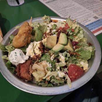 Rodeo Goat - Half a Cobb Salad, waitress kindly split salad in the kitchen - Burgers Near Me - Dallas, Texas