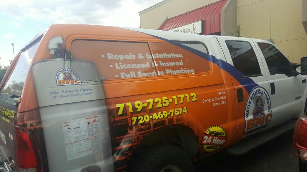 Slide of BNC Water Heaters & Plumbing