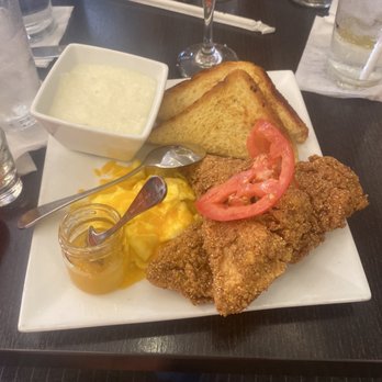Mango Mangeaux - Fish and grits! - New American Near Me - Hampton, Virginia Mango Mangeaux - Fish and grits! - New American Near Me - Hampton, Virginia