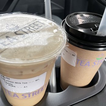 Tea Street - Jasmine Green Milk Tea - Tea Rooms Near Me - Denver, Colorado