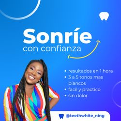 Jeny Reyes Teeth Whitening Studio - Sonríe Con Confianza  
Estoy para ayudarte!!