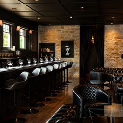 Cloak & Dagger Wines - Cloak & Dagger Wines Downtown Tasting Lounge, overlooking the park