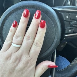 Star Nails & Spa - If you need the perfect Christmas red this is it!   Kelly did an AMAAAAAZING JOB