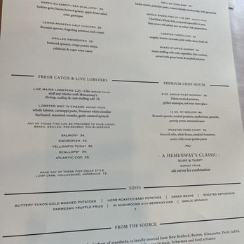 Hemenway's Restaurant - Menu - Seafood Near Me - Providence, Rhode Island Hemenway's Restaurant - Menu - Seafood Near Me - Providence, Rhode Island