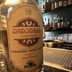 Fresco Cocktail Shop - Home made chamomile digestive