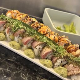Surf & Turf and Tiger Roll. Both YUMMY Surf & Turf and Tiger Roll. Both YUMMY