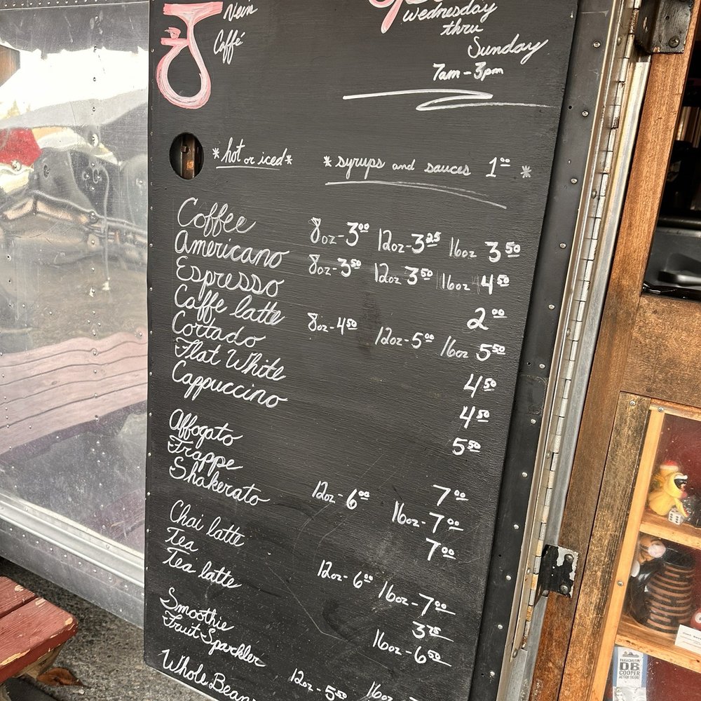 J Vein Caffé - Menu - Food Trucks Near Me - Portland, Oregon