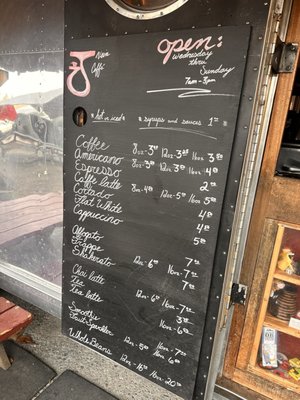 Menu photo 1 J Vein Caffé Portland, OR