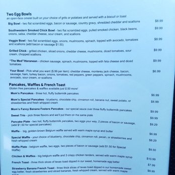 Two Eggs! - McDonough - Menu 2 - Breakfast & Brunch Near Me - Hampton, Georgia