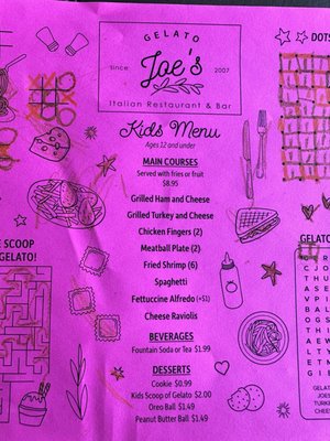 Menu photo 1 Gelato Joe's Foley, AL