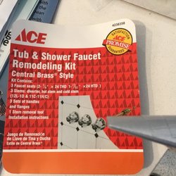 Palm Beach Gardens Ace Hardware - Faucet Kit for my 1958 valves.