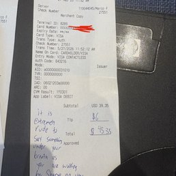 Receipt Receipt