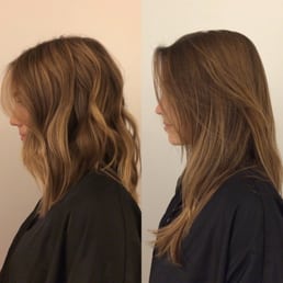 From Long to Lob! Cut and balayage by Jessica! From Long to Lob! Cut and balayage by Jessica!