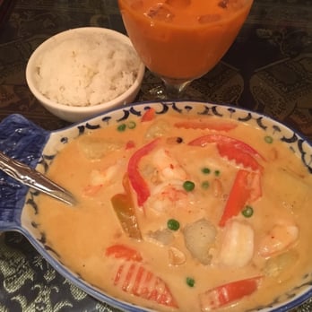 Bangkok Thai - My Massaman Curry with Shrimp - EXCELLENT! Loaded w/nice size (12) shrimp. You'll love the sauce!!! Not too spicy. LOT of sauce but love it. - Thai Near Me - Beverly Hills, Florida Bangkok Thai - My Massaman Curry with Shrimp - EXCELLENT! Loaded w/nice size (12) shrimp. You'll love the sauce!!! Not too spicy. LOT of sauce but love it. - Thai Near Me - Beverly Hills, Florida