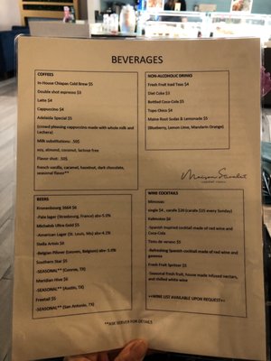 Menu photo 2 Maison Stivalet McAllen, TX Menu photo 2 Maison Stivalet McAllen, TX