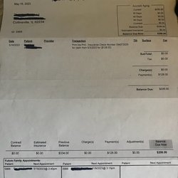 Signature Family Dental - Bill