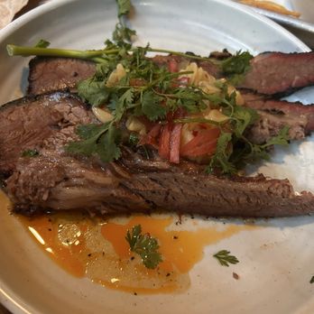 Loro Asian Smokehouse & Bar - Brisket plate- YUM - Smokehouse Near Me - Austin, Texas
