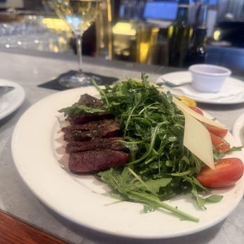 Vespaio - Beef Tagliata with an Arugula Salad - Italian Near Me - Los Angeles, California Vespaio - Beef Tagliata with an Arugula Salad - Italian Near Me - Los Angeles, California