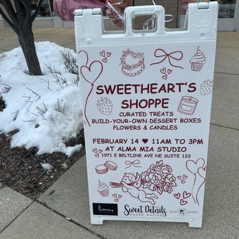 Alma Mia - Sidewalk sign - Venues & Event Spaces Near Me - Grand Rapids, Michigan Alma Mia - Sidewalk sign - Venues & Event Spaces Near Me - Grand Rapids, Michigan