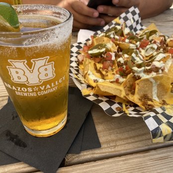 Brazos Valley Brewing Company - Killin' Time Dressed with a side of loaded nachos. - Breweries Near Me - Brenham, Texas Brazos Valley Brewing Company - Killin' Time Dressed with a side of loaded nachos. - Breweries Near Me - Brenham, Texas