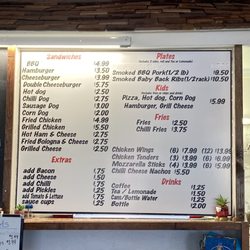 Aunt B’s BBQ and Grill - Menu