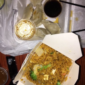 Cheng Du Kitchen - 12. Peking Ravioli 40. Vegetable Fried Rice - Chinese Near Me - Manchester, New Hampshire