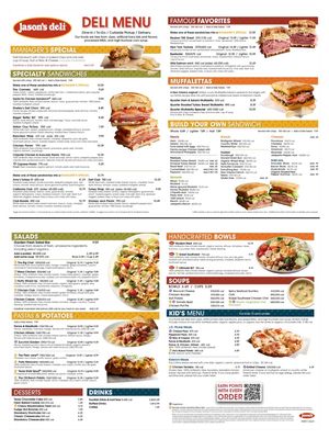 Menu photo 7 Jason's Deli Jacksonville, FL Menu photo 7 Jason's Deli Jacksonville, FL