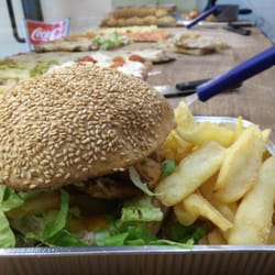 Nader Pizza - Salmone Burger