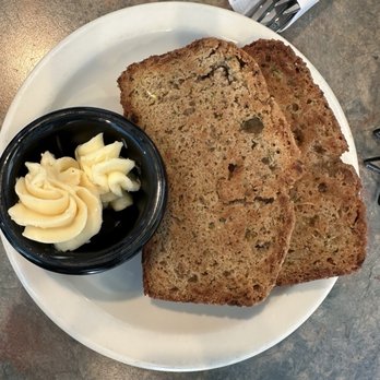 The Pinwheel - Grilled Zucchini Bread with maple butter - Salad Near Me - Essex Junction, Vermont The Pinwheel - Grilled Zucchini Bread with maple butter - Salad Near Me - Essex Junction, Vermont