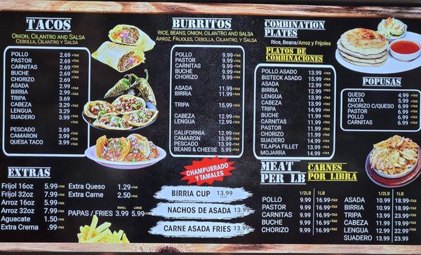 Menu photo 1 California Ranch Market Menifee, CA