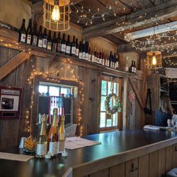 Tomasello Winery at Abma's Farm - Wine tasting room