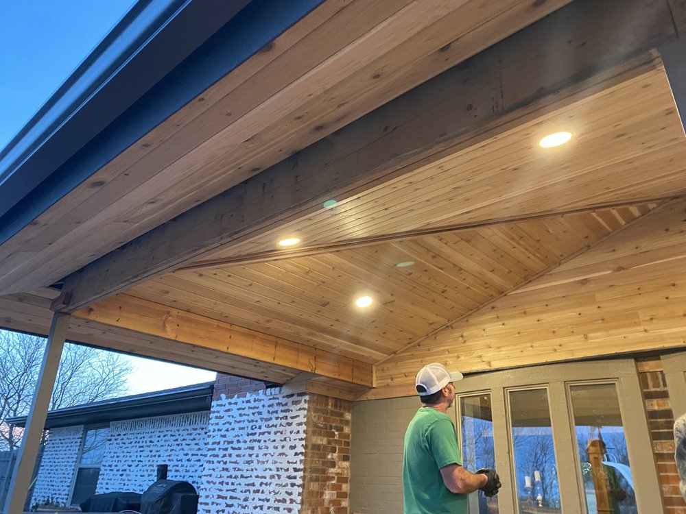 Slide of D&P  Seamless Gutters & Custom Remodeling 