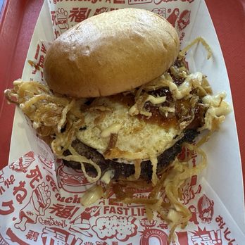 Fukuburger Chinatown - 2. Tamago Burger - IG @bougiefoodieboi - Burgers Near Me - Las Vegas, Nevada