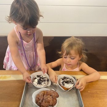 Bloom Roadside - Apple fritter & cookies and cream donuts - Donuts Near Me - Milton, Georgia