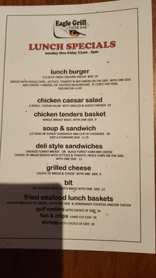 Menu photo 7 Eagle Grill & Oyster Bar Greenacres, FL Menu photo 7 Eagle Grill & Oyster Bar Greenacres, FL
