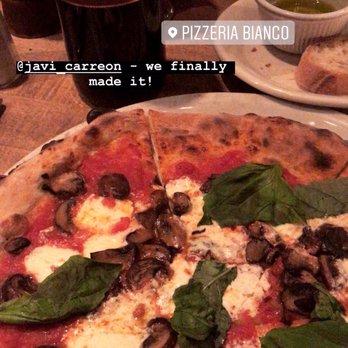 Pizzeria Bianco - Margherita with mushrooms - Pizza Near Me - Phoenix, Arizona