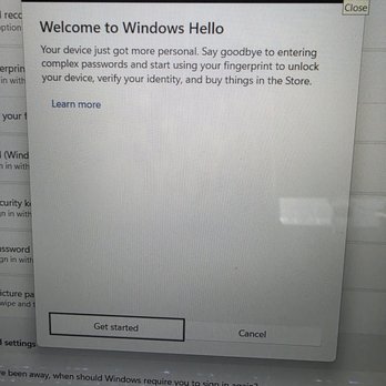 PC Friend - Message that fingerprint scan er not working - IT Services & Computer Repair Near Me - Los Angeles, California PC Friend - Message that fingerprint scan er not working - IT Services & Computer Repair Near Me - Los Angeles, California