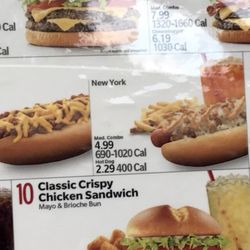 Sonic Drive-In - #7 is a Footlong coney meal. And Sonic says it's not at there register. But we are wrong. And get the wrong food.
