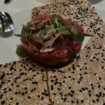 T-Bones - Blue fin Hawaiian Bigeye Tuna Tartare* - Steakhouses Near Me - Las Vegas, Nevada