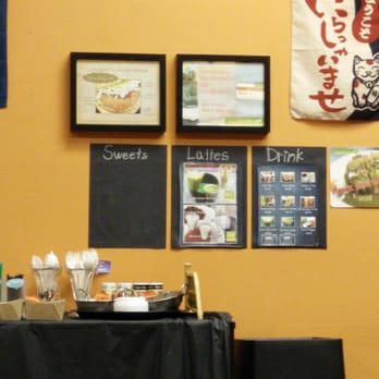 Burger & Cafe Joy - Condiments section and special beverage and list - Burgers Near Me - Kamloops, British Columbia