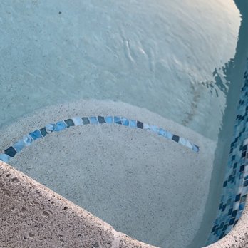 Blue Diamond Pools - Baby pool wall removed and now it's a Baja shelf with umbrella hole - Pool & Hot Tub Service Near Me - Redding, California