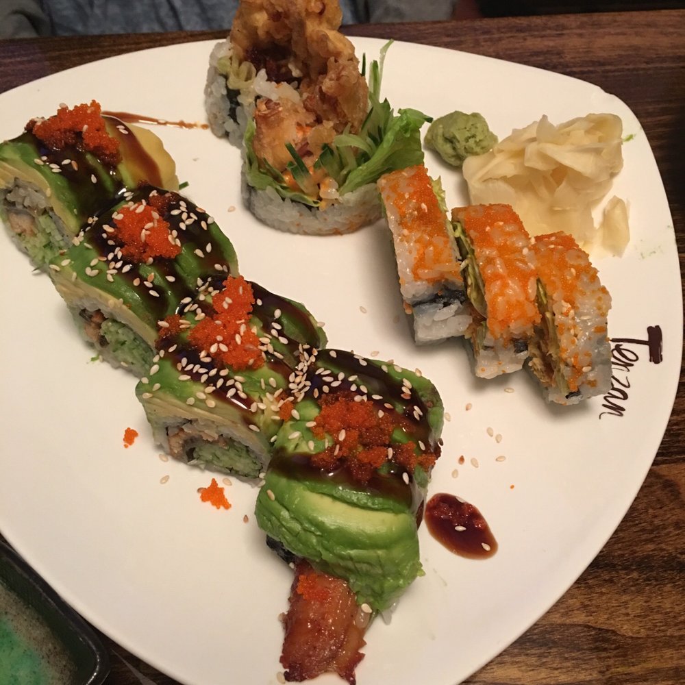 Tenzan - Dragon Roll & Spider Roll - Japanese Near Me - Brooklyn, New York Tenzan - Dragon Roll & Spider Roll - Japanese Near Me - Brooklyn, New York
